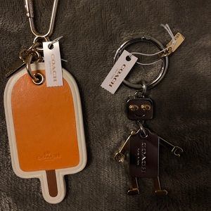 Coach keychains